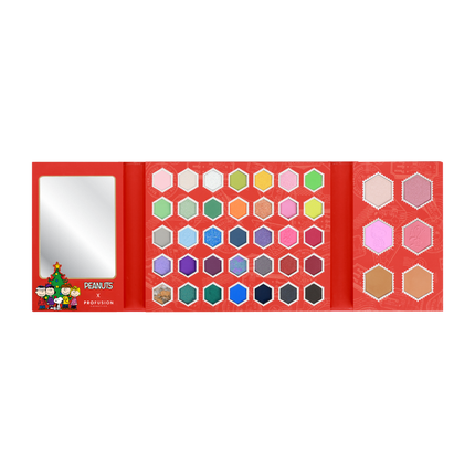Profusion Cosmetics - Peanuts Holiday | Snoopy's Starlit Holiday 41 Shade Face & Eye Palette