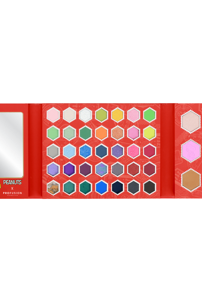 Profusion Cosmetics - Peanuts Holiday | Snoopy's Starlit Holiday 41 Shade Face & Eye Palette