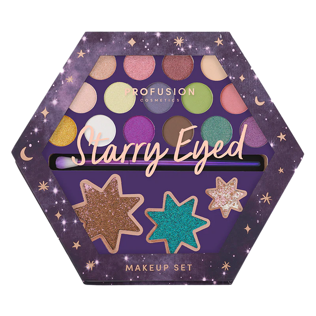 Profusion Cosmetics - Written in the Stars | Starry Eyes 18-shade Palette