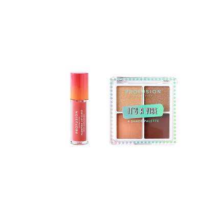 Profusion Cosmetics - It's a Vibe | Festival Ready 3-pc Bag & Cosmetic Set