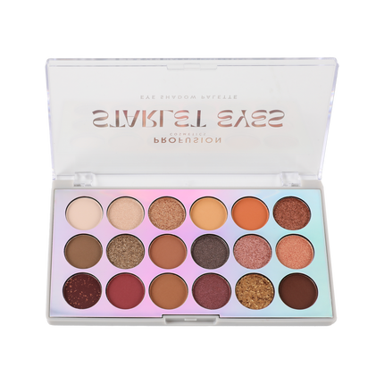 Profusion Cosmetics - Starlet Eyes 5 PC Palette & Brush Set