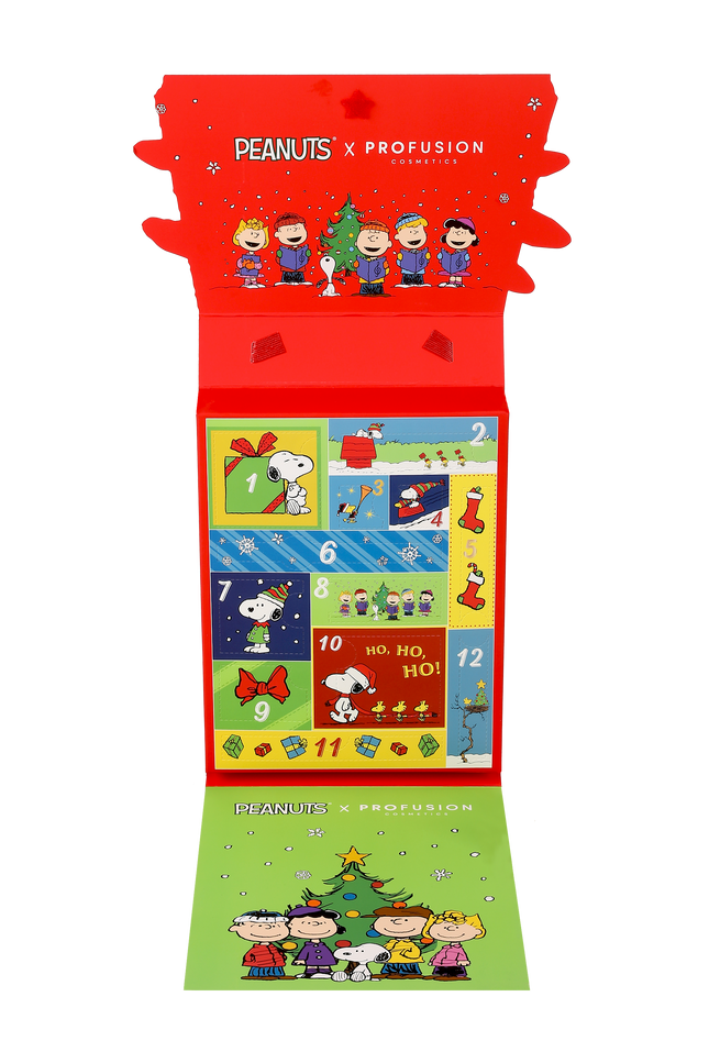 Profusion Cosmetics - Peanuts Holiday | 12 Days of Advent Calendar