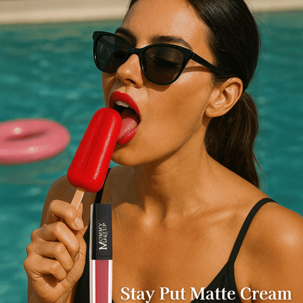 Mommy Makeup - Marilyn Stay Put Matte Lip Cream | Stunning Kiss-Proof Lipstick
