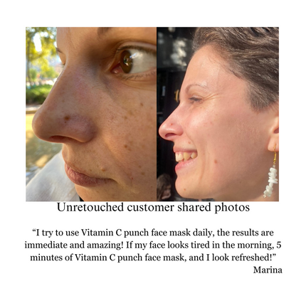 NILCEUTICA - Vitamin C Punch,IMMEDIATE BRIGHTENING FACE MASK,  pH balanced formula