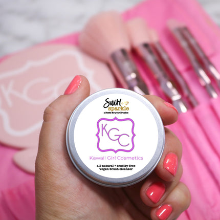 Kawaii Girl Cosmetics - KGC x The Haus of Sparkle: Swirl & Sparkle Meridian Hills Brush Cleaner