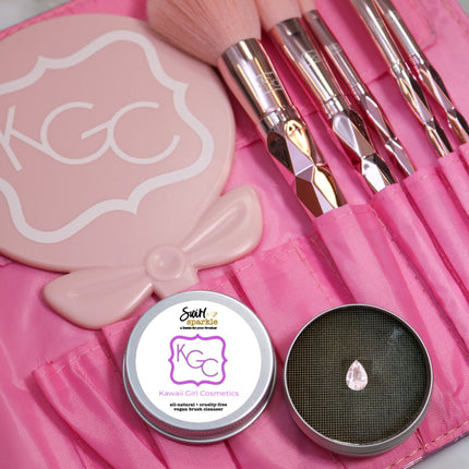 Kawaii Girl Cosmetics - KGC x The Haus of Sparkle: Swirl & Sparkle Meridian Hills Brush Cleaner