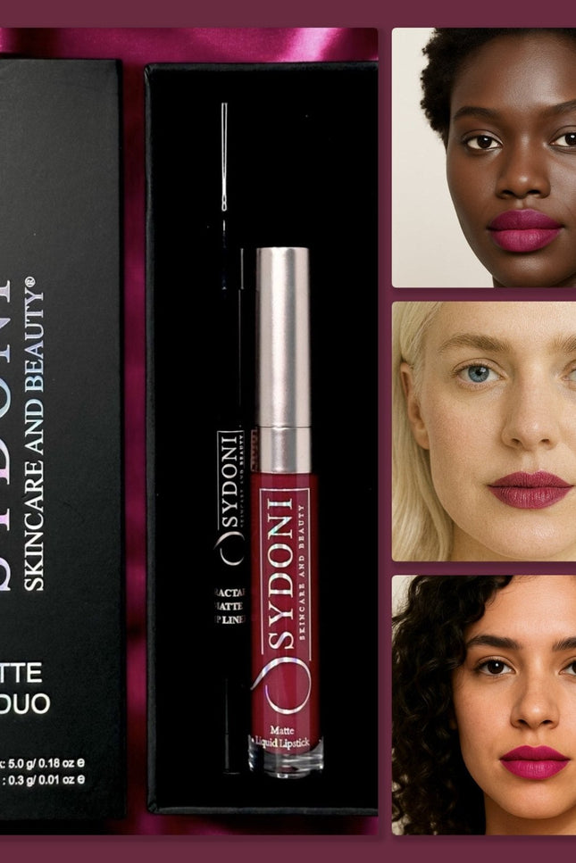 Sydoni - MERLOT MATTE LIP DUO
