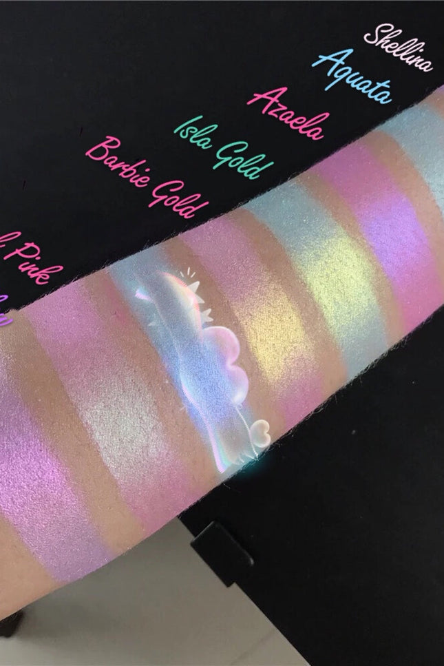 Inked Doll Cosmetics - MERMAID MAGIC Pastel *UV* Highlighter COLLECTION