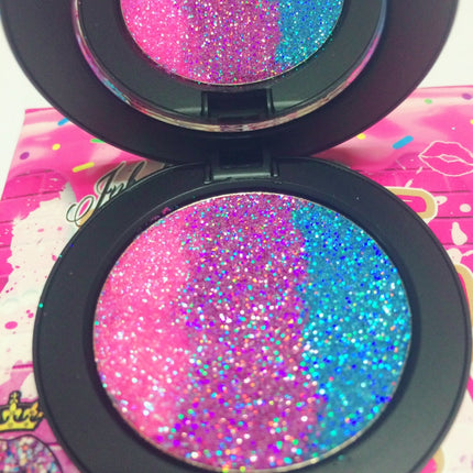 Inked Doll Cosmetics - *MERMAID PARADISE !*  Iridescent Glitter Pressed Single!
