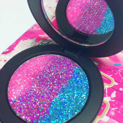 Inked Doll Cosmetics - *MERMAID PARADISE !*  Iridescent Glitter Pressed Single!