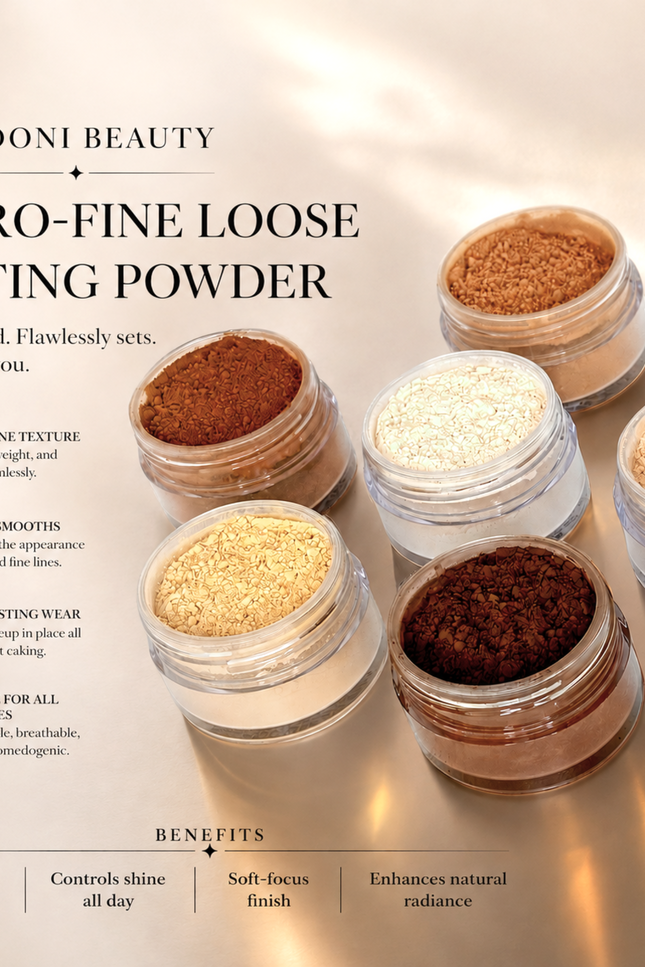 Sydoni - MOST LOVED! MICRO-FINE LOOSE POWDER .74 OZ. (6 SHADES)