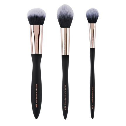 Profusion Cosmetics - Artistry Face Essentials | 3-pc Artistry Face Brush Set