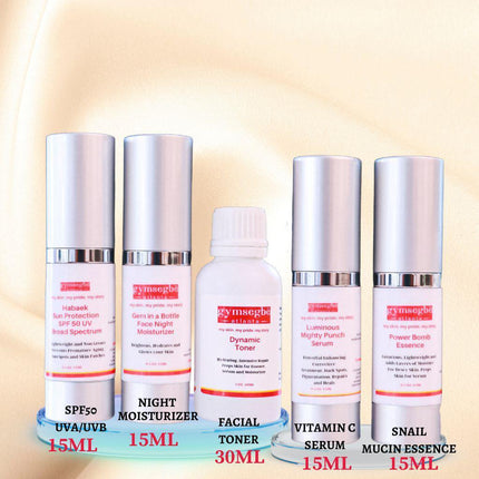 Gymsegbë - Mini Set - Travel Size - Glass Skin Set