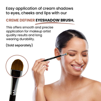 Mommy Makeup - Misty Mocha Any Wear Creme - A Waterproof Multi-tasking creme to powder product for eyes, cheeks & lips. Can be worn anywhere