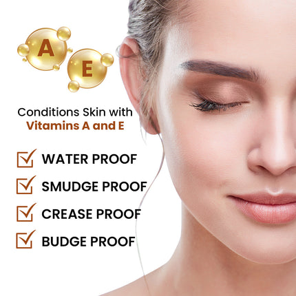 Mommy Makeup - Golden Caramel Any Wear Creme - A Waterproof Multi-tasking creme to powder product for eyes, cheeks & lips. Can be worn anywhere