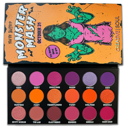 Creative Soul Cosmetics - Monster Mash Eyeshadow Palette