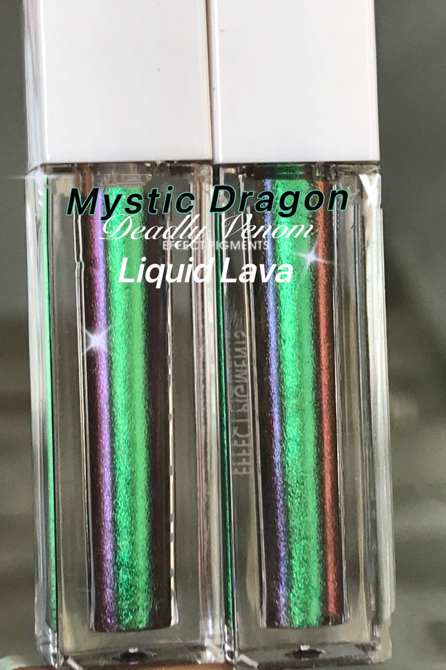 Inked Doll Cosmetics - "MYSTIC DRAGON" Deadly Venom LIQUID LAVA Effect Pigments