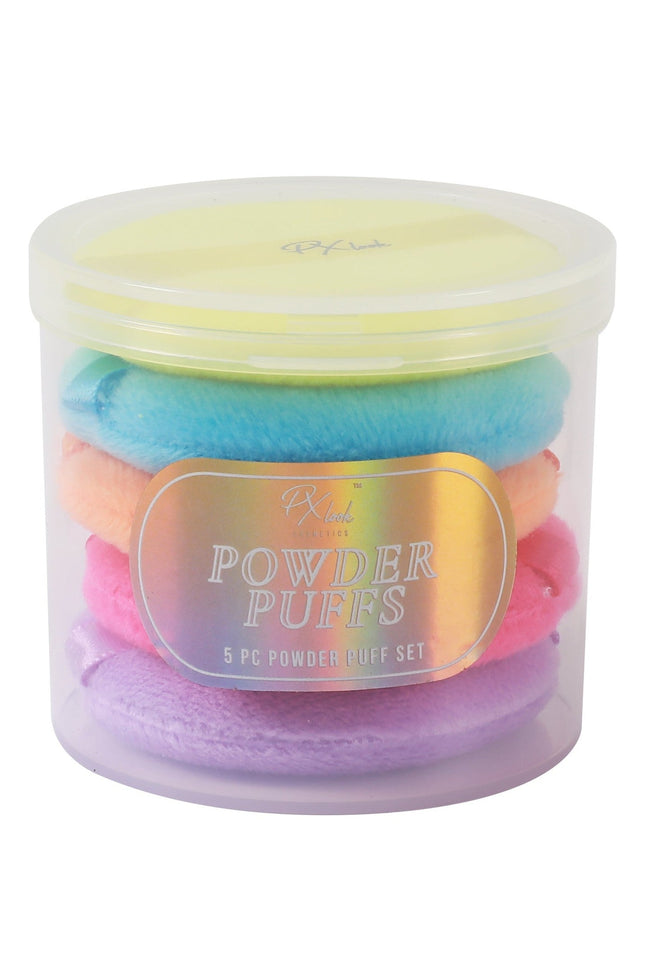 Prolux Cosmetics - PxLook 5pc Powder Puff Set