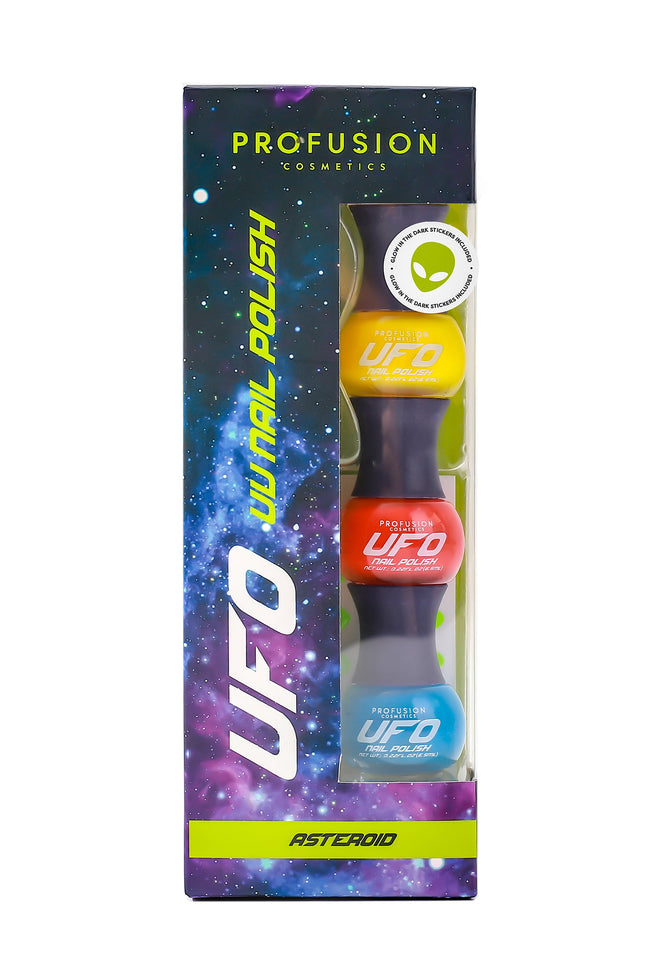 Profusion Cosmetics - UFO | UV Glow-In-The-Dark Nail Polish Trio