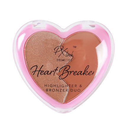 Prolux Cosmetics - PxLook HeartBreaker Highlighter and Bronzer Duo