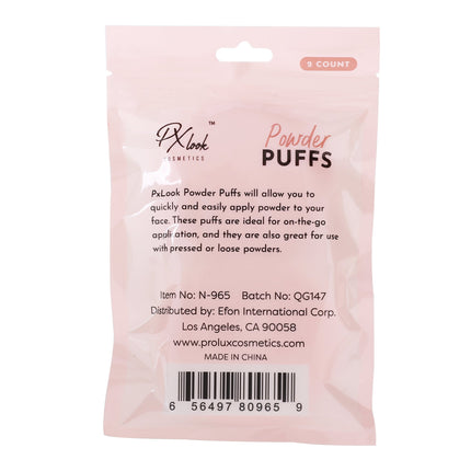 Prolux Cosmetics - Powder Puffs