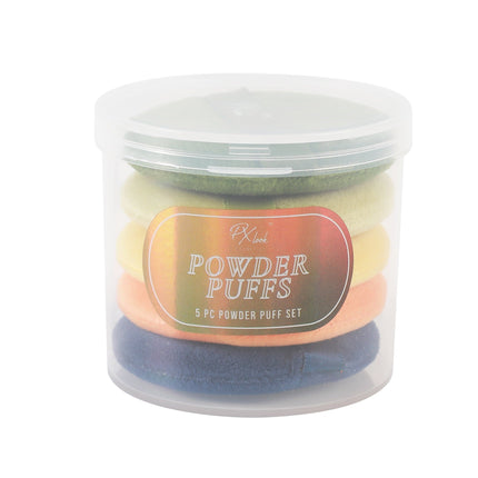 Prolux Cosmetics - Powder Puffs - 5pc Set