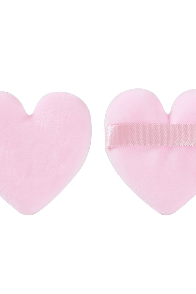 Prolux Cosmetics - Heart Cosmetic Puff Set