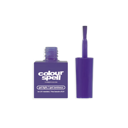 ColourSpell - Long Wearing Gel Light Nail Polish - Violet