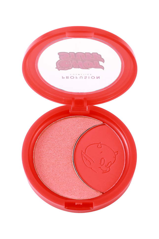 Profusion Cosmetics - Turn Up The Heat Soft Matte & Shimmer Blush Duo