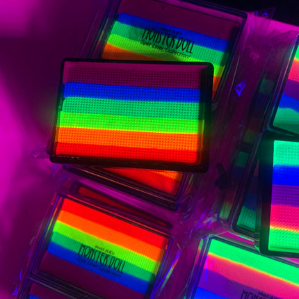 Inked Doll Cosmetics - *UV* NEON AF Pride Striped Wet Liner