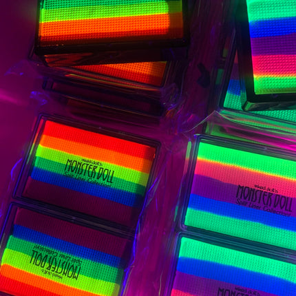 Inked Doll Cosmetics - *UV* NEON AF Pride Striped Wet Liner