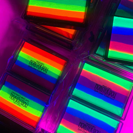 Inked Doll Cosmetics - *UV* NEON AF Pride Striped Wet Liner