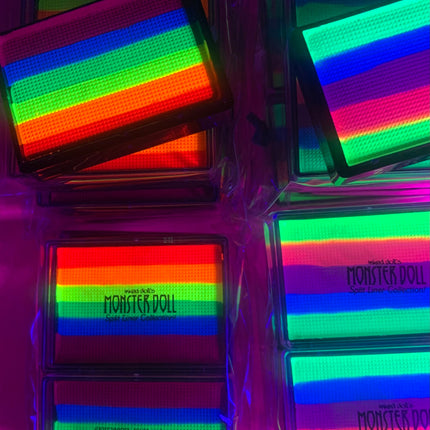 Inked Doll Cosmetics - *UV* NEON AF Pride Striped Wet Liner