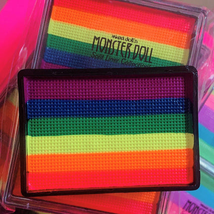Inked Doll Cosmetics - *UV* NEON AF Pride Striped Wet Liner