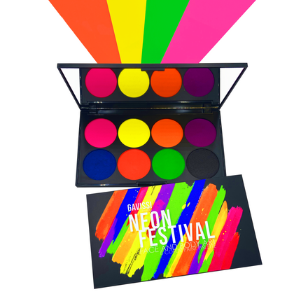 Gavissi Beauty - NEON FESTIVAL UV PAINT PALETTE