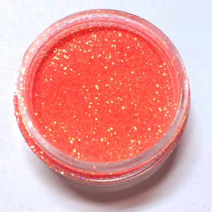 Inked Doll Cosmetics - NEON SHERBERT *UV* Iridescent (Orange) Glamdoll Glitter