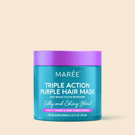 Maree - Purple Mask for Blonde Hair