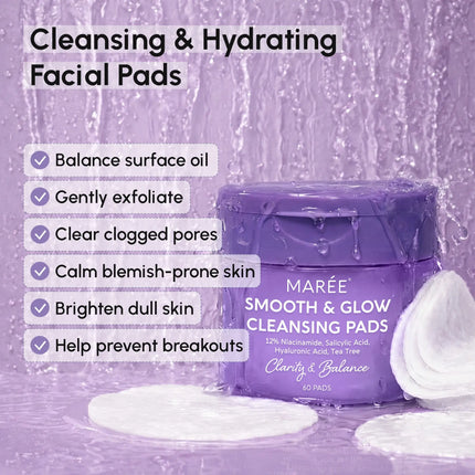 Maree - 12% Niacinamide Smooth & Glow Pads