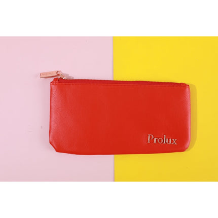 Prolux Cosmetics - Deluxe Red Makeup Brush Set