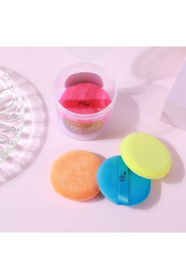 Prolux Cosmetics - PxLook 5pc Powder Puff Set