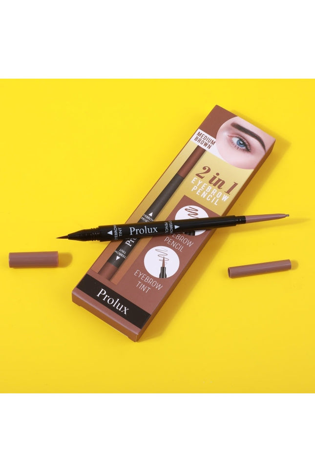 Prolux Cosmetics - Prolux 2 in 1 Eyebrow Pencil