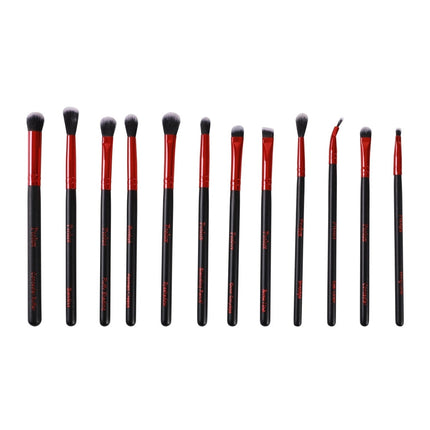 Prolux Cosmetics - Deluxe Red Makeup Brush Set