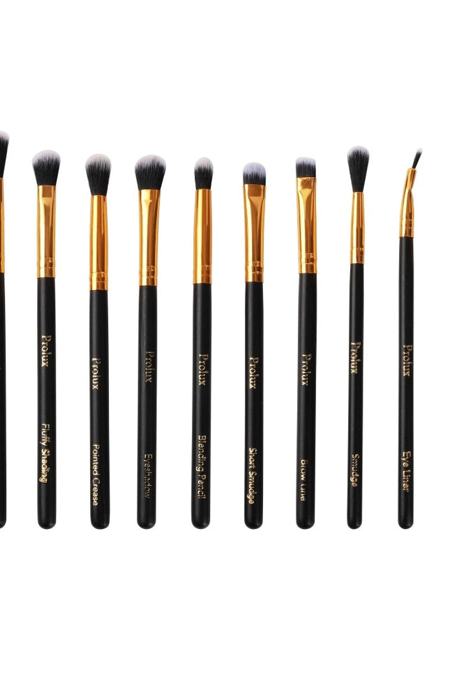 Prolux Cosmetics - Deluxe Gold Brush Set