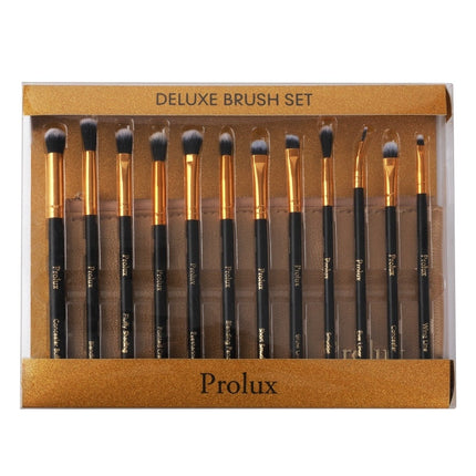 Prolux Cosmetics - Deluxe Gold Brush Set