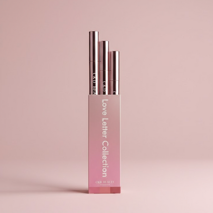 C&D Beauty - The Love Letter Collection - Peel-Off Lip Stain Trio