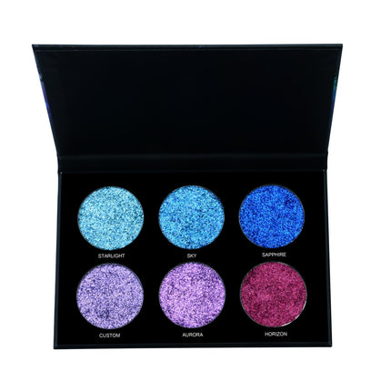 Prolux Cosmetics - Ultra Beam Pressed Glitter Palette