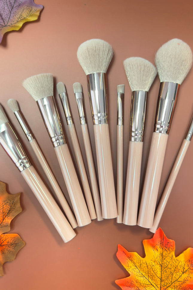 Prolux Cosmetics - Makeup Brush Set - 10 Piece Makeup Brush Collection