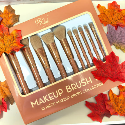 Prolux Cosmetics - Makeup Brush Set - 10 Piece Makeup Brush Collection