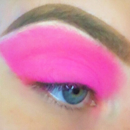 Inked Doll Cosmetics - *UV* PIERCED BARBIE (Barbie Pink) Pressed Eyeshadow Single