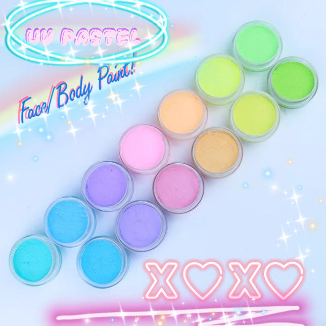 Inked Doll Cosmetics - *UV PASTEL* Liner/Face/Body Paint!